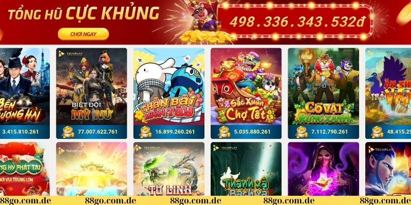 88GO 31 88GO cung cấp nhiều tính năng độc đáo
